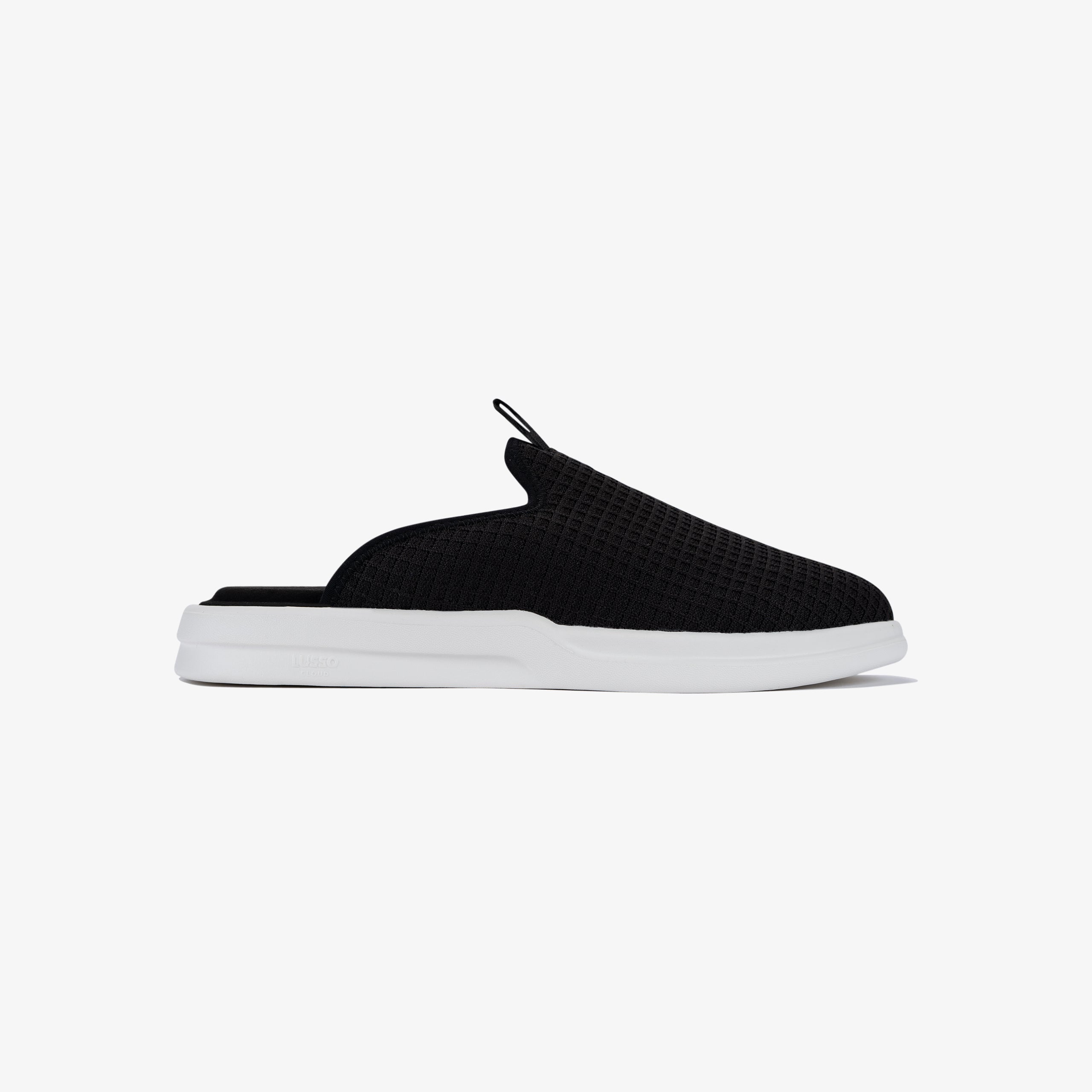Pelli - Jet Black Waffle / Lily White