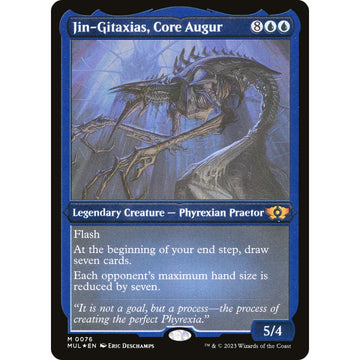 Jin-Gitaxias Core Augur (MUL-076) Etched Foil - Single