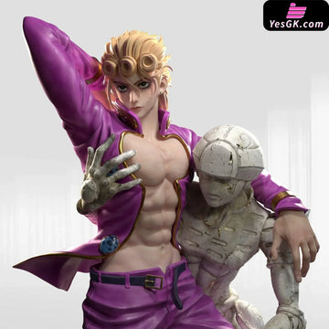 JOJO Giorno Giovanna Statue - RED stone Studio [In-Stock] JOJO