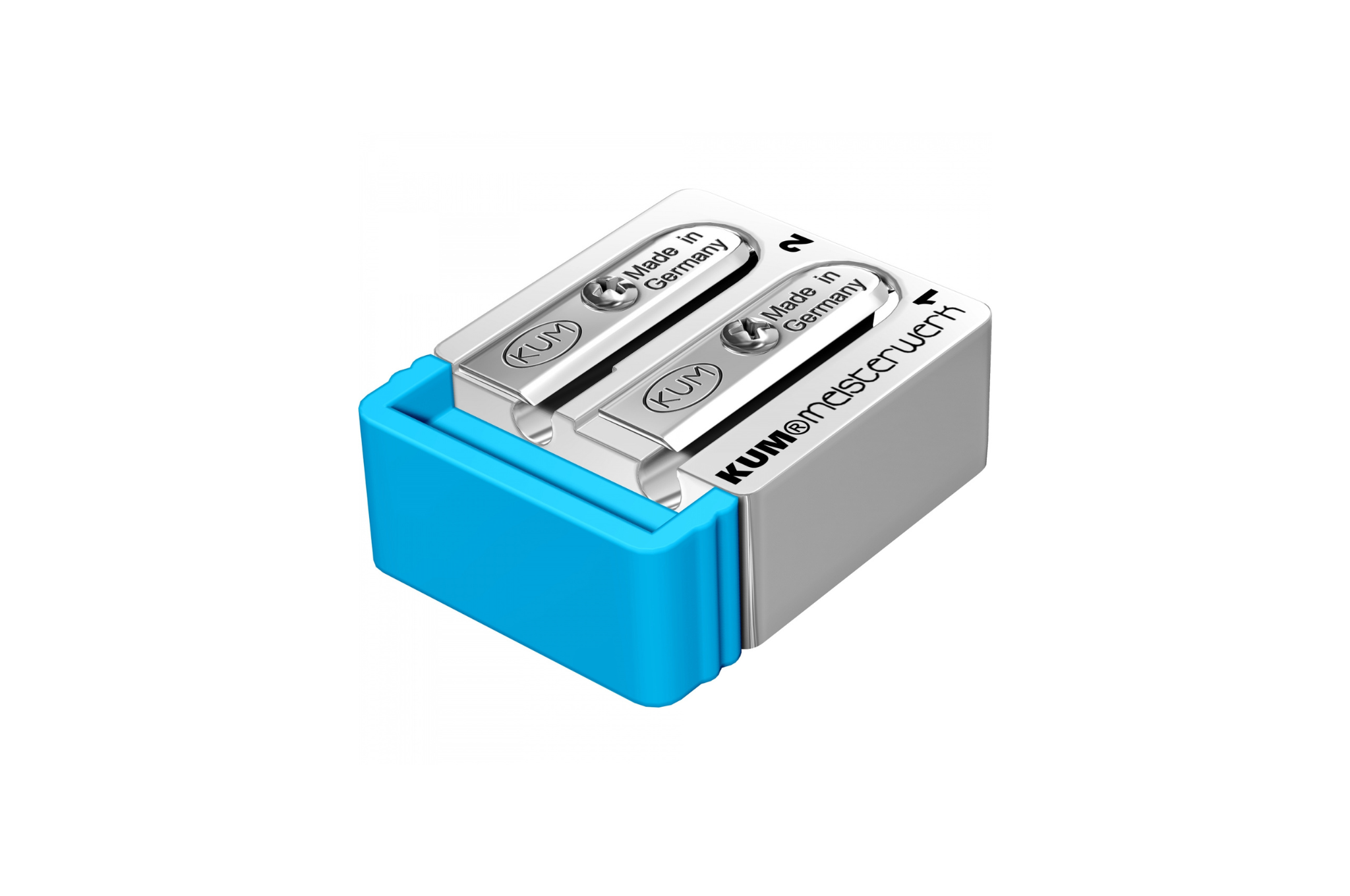 KUM -  Meisterwerk | Double Step Sharpener - Magnesium Blue