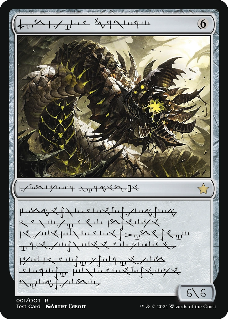 Phyrexian (language)