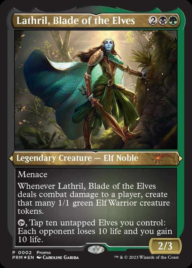 Lathril, Blade of the Elves” must haves for Commander : r/mtg