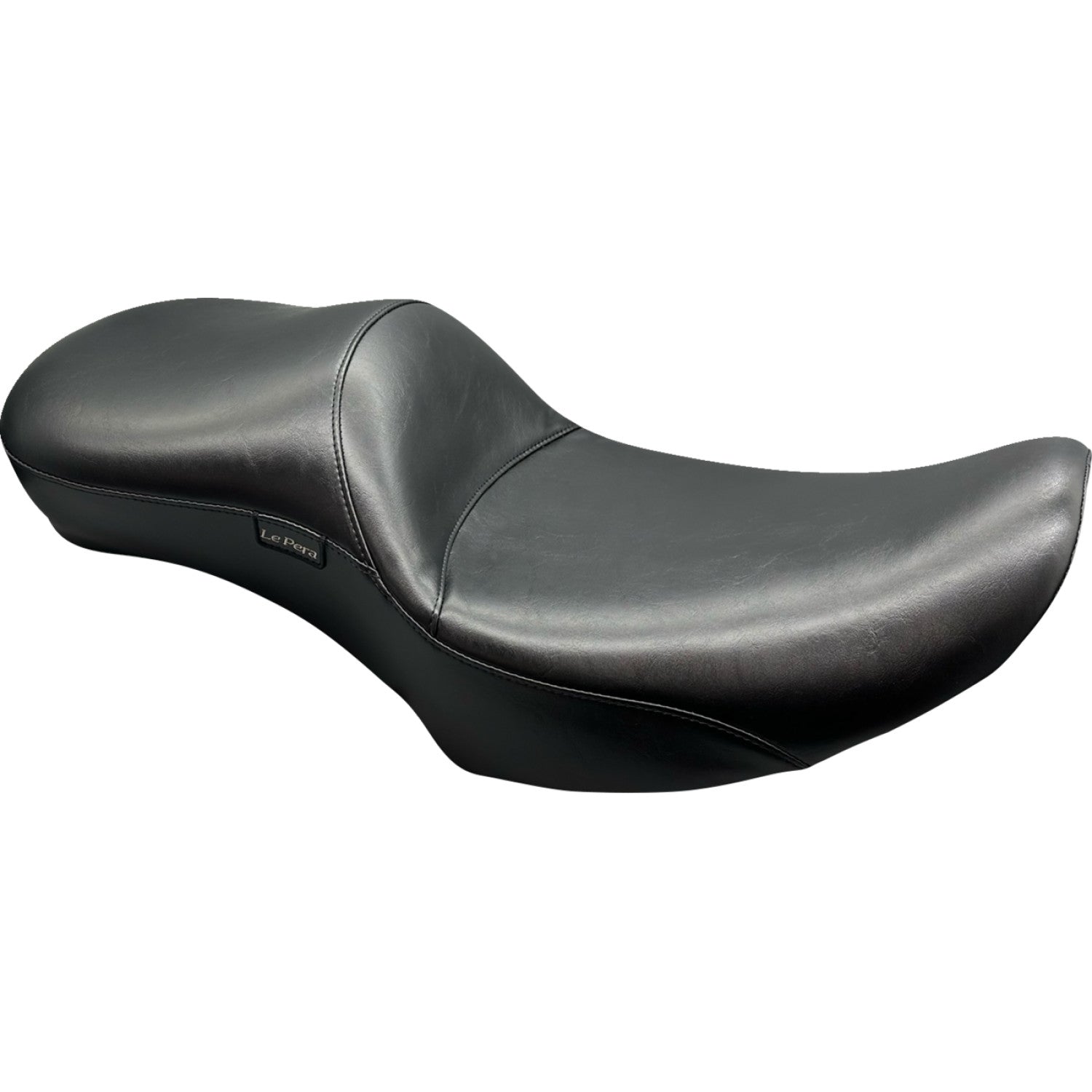 Le Pera Maverick Daddy Long Legs Extended Seat for Harley 23-25 Touring CVO Road Glide / CVO Street Glide / Black / Without backrest  - Customhoj