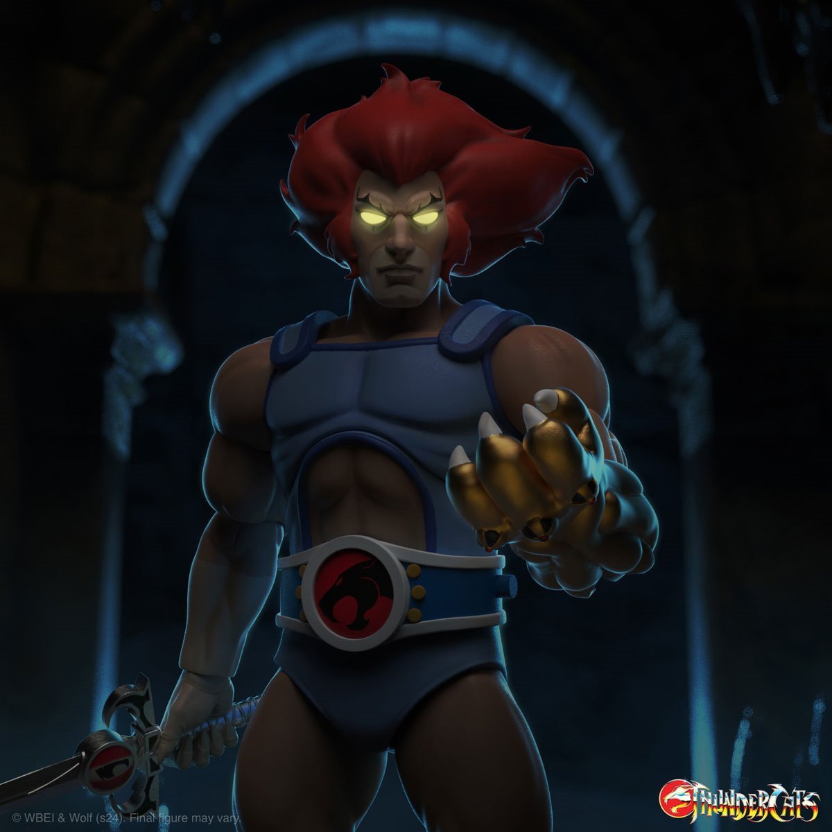 Super7 ThunderCats ULTIMATES! Lion-O (LED Eyes)