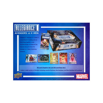 Marvel Allegiance: Avengers VS X-Men Hobby Box (Upper Deck