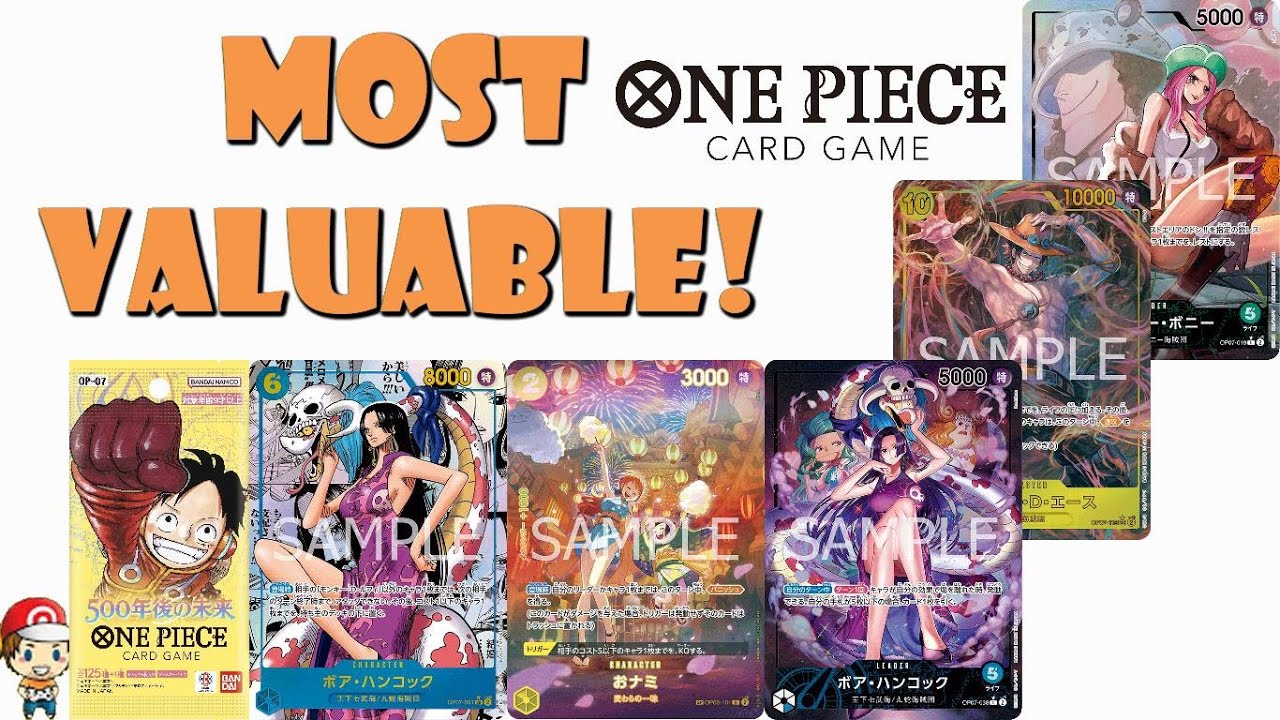 Top 10 Most Valuable Cards One Piece Cards in OP-07 (500 Years in the  Future)! (One Piece TCG News)