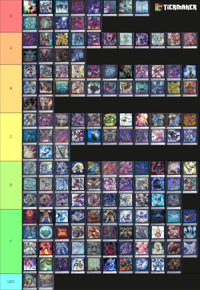 Me and my friend made a tier list of all the number cards based on an  arbitrary concept of how good they are. What should we do next? : r/Farfa