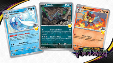 Delve into the Darkness of Mega Evolution—Pitch Black with Promo Cards