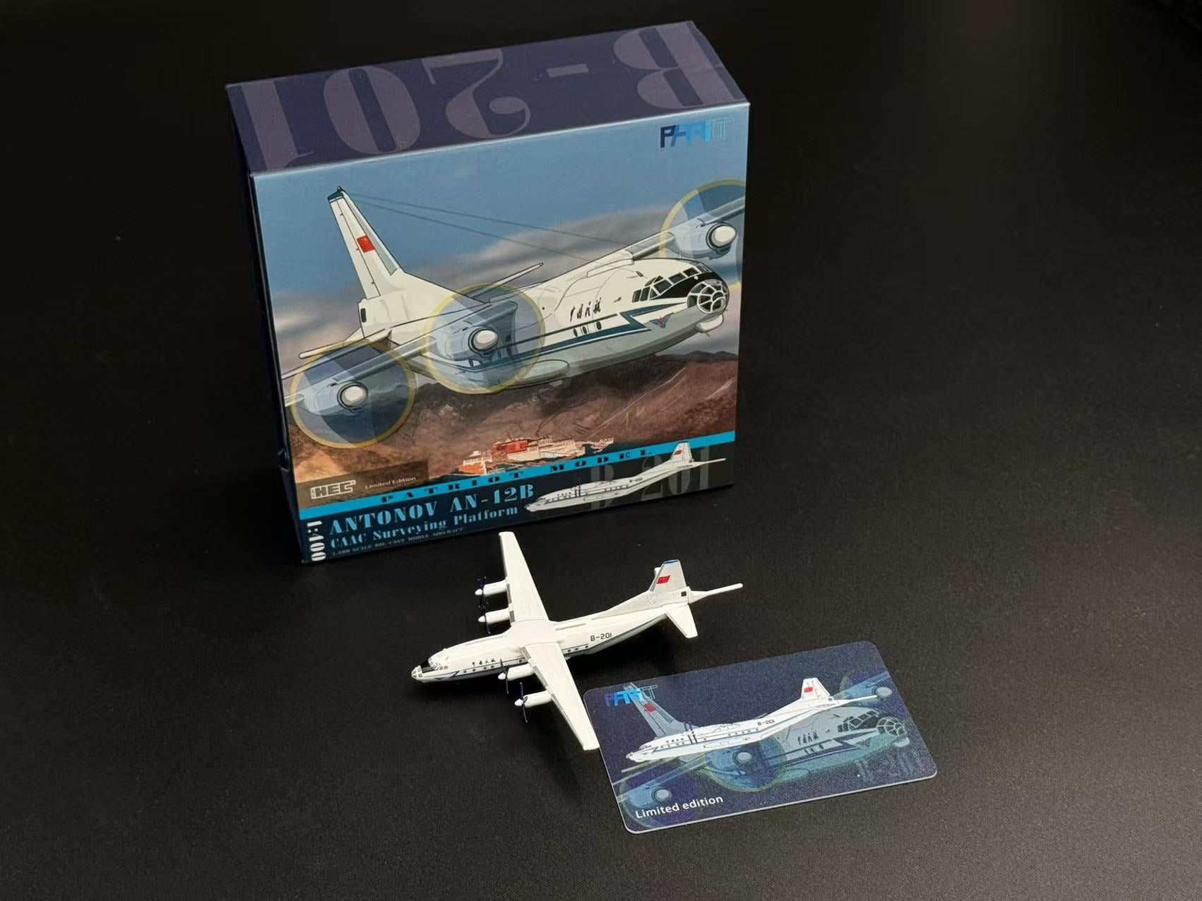 PT-400-022 | Patriot Models 1:400 | Antonov An-12 CAAC | is due July 2026