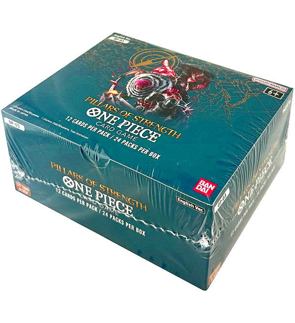 One Piece Card Game - Pillars of Strength OP-03 - Box With 24 Boosters