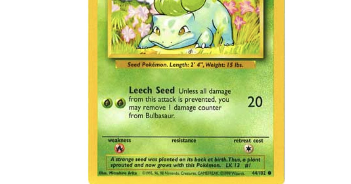 TCG Spotlight: Some Of The Best Bulbasaur Pokémon Cards