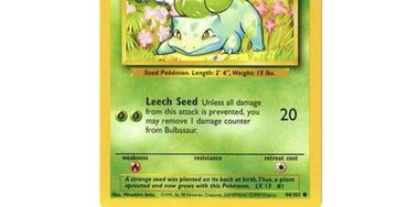 TCG Spotlight: Some Of The Best Bulbasaur Pokémon Cards
