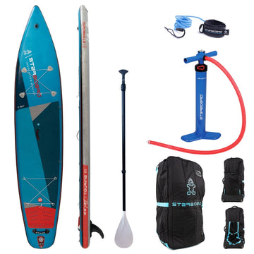 Starboard Inflatable SUP 12'6" X 30" Touring M ZEN Single Chamber w/Paddle USED | 22 - SUP Packages
