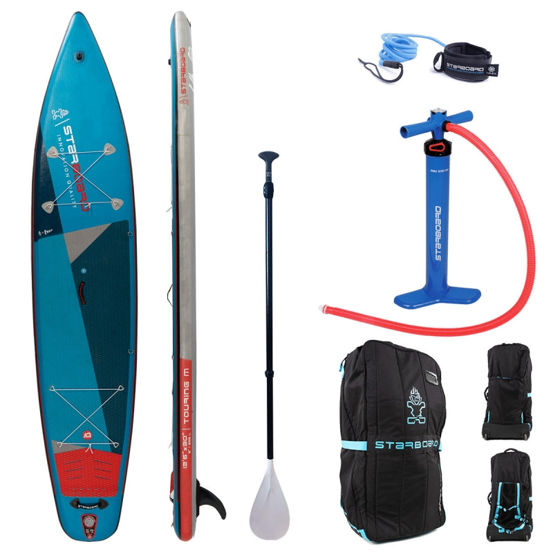 Starboard Inflatable SUP 12'6" X 30" Touring M ZEN Single Chamber w/Paddle USED | 22 - SUP Packages