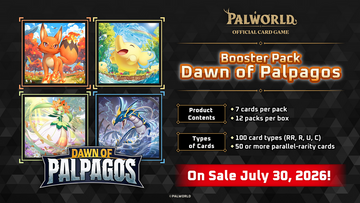 Palworld OFFICIAL CARD GAME - "Dawn of Palpagos" Booster Box / Case [PO]