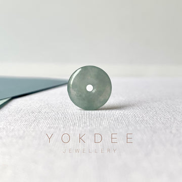 SOLD OUT: A-Grade Natural Blue Jadeite Donut No.171208