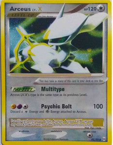 POKEMON card Arceus no. 96/99 (1 card)
