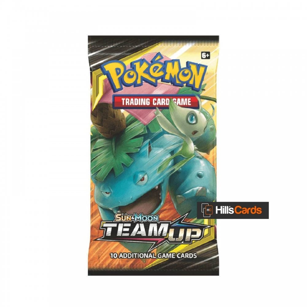 Pokemon Sun &amp; Moon Team Up Sealed Booster Pack : SM-9 TCG Cards