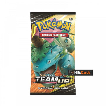 Pokemon Sun &amp; Moon Team Up Sealed Booster Pack : SM-9 TCG Cards
