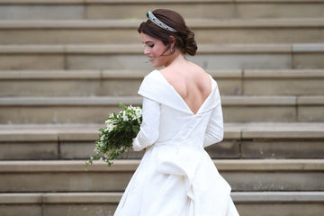 Princess Eugenie's Zac Posen dress for her wedding reception is even more  magnificent in this behind the scenes picture | London Evening Standard