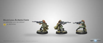 Infinity (#656) Mercenaries: Major Lunah, Ex-Aristeia! Sniper (Viral Sniper Rifle) (1)