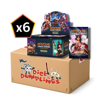 Riftbound Origins Booster Box Case of 6 for the League of Legends TCG