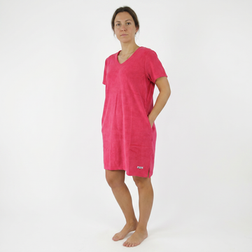 Robe éponge - RP003 - Sable et mer / Coeur Océan