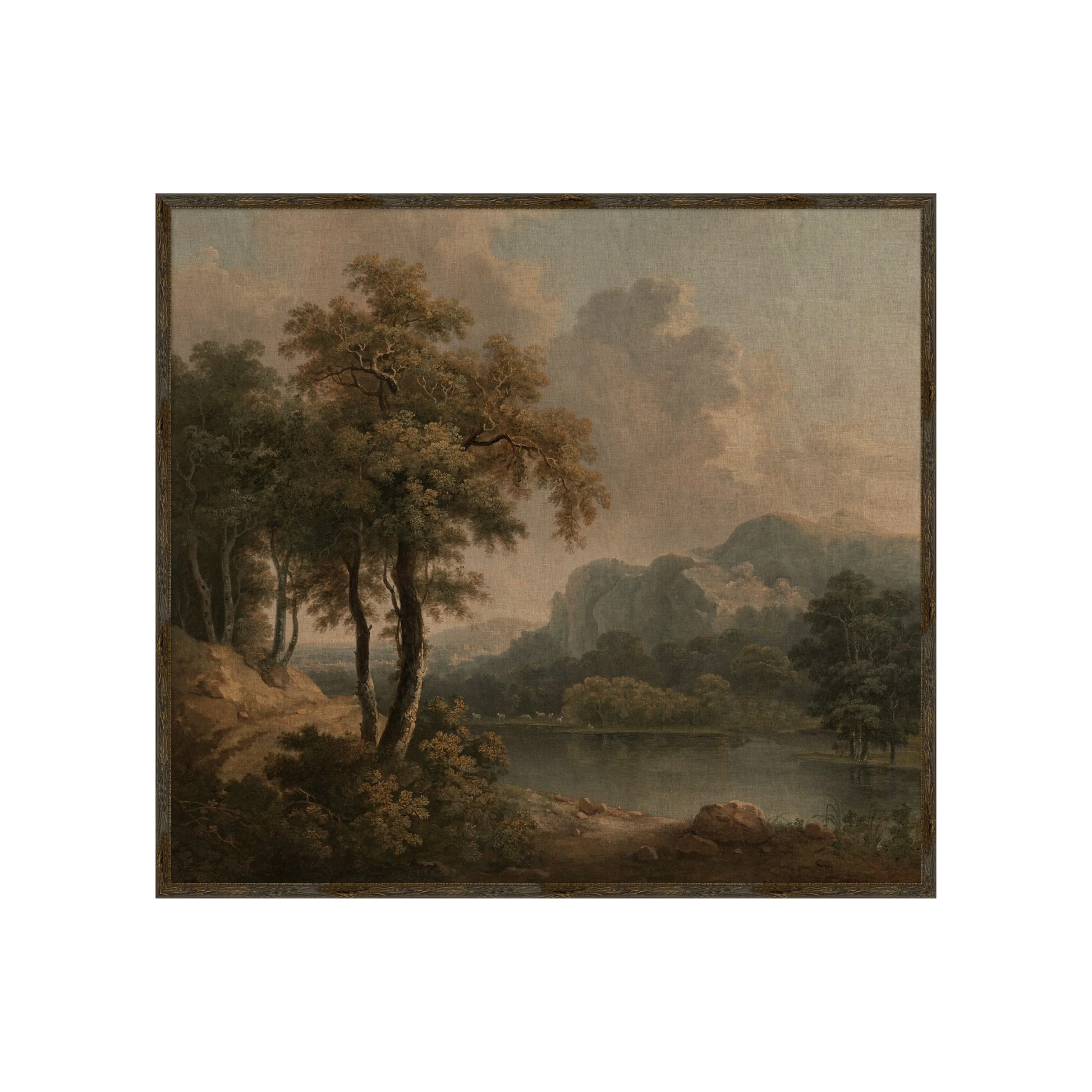 "Wooded Lands" Framed Art Print ARTWORK - framed art Wendover Art Group