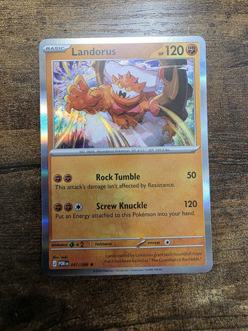 Landorus 041/088 Me03: Perfect Order Rare Holo
