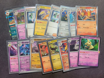 POKEMON COMPLETE PALDEAN FATES HOLO RARE CARD SET