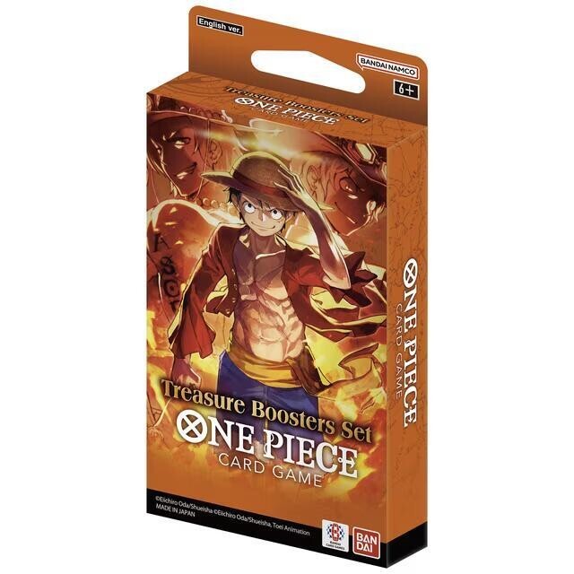 One Piece Treasure Booster Set English Factory Sealed - 4 Booster Packs +  Promo