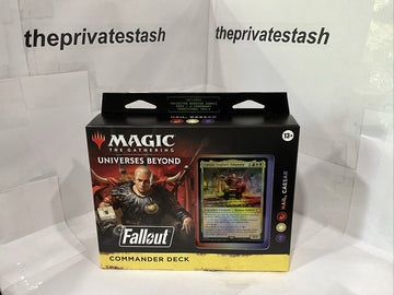Magic The Gathering UNIVERSES BEYOND HAIL CAESAR Fallout Commander Deck