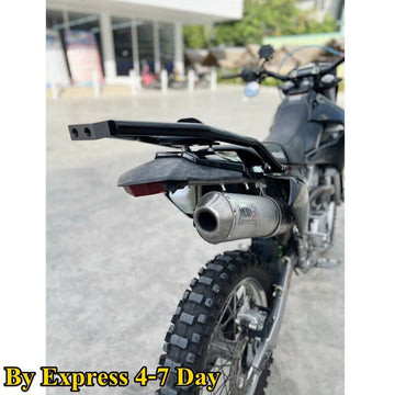 Kawasaki KLX250 - DTX250 Tail bar Rear Rack Motorcycle with Titanium at end bar