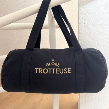 Sac polochon week - end globe trotteuse - Marcel et Lily