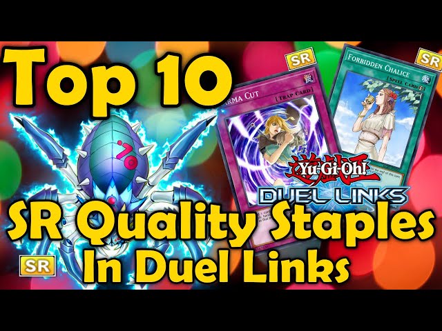 Top 10 SR Staple Cards in YuGiOh Duel Links
