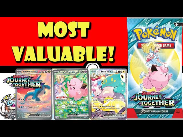 Most Valuable Cards from Journey Together! Best Cards to Pull at PreRelease! (Pokémon TCG News)