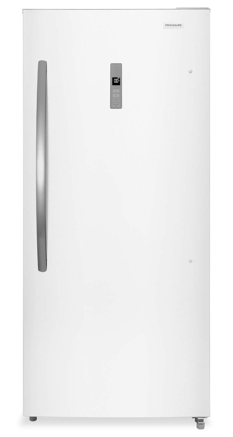 Frigidaire 21 Cu. Ft. Garage Ready Upright Freezer - White - FFUV2136AW | Congélateur vertical Frigidaire de 21 pi³ qui convient à une installation dans un garage - blanc - FFUV2136AW