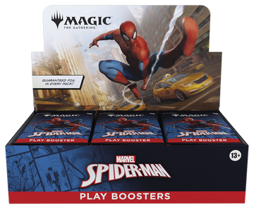 Preorder Mtg spider man play booster box display
