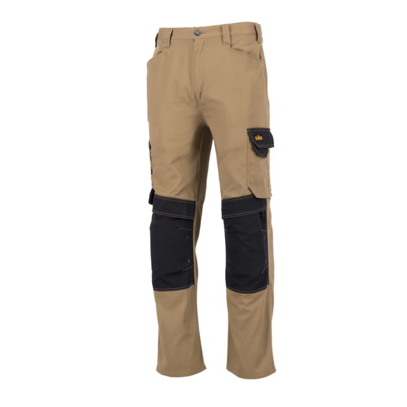 Site Coppell brune arbejdsbukser W28 L32 38