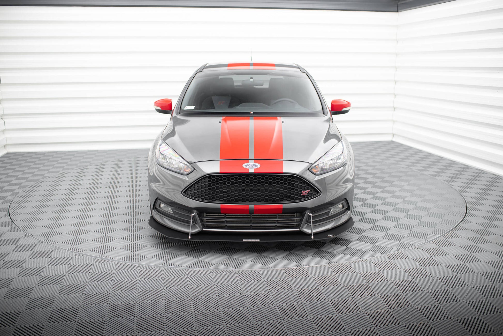 Maxton Design - Sport Frontlippe V1 für Ford Focus ST Mk3 FL - Aerowerk.