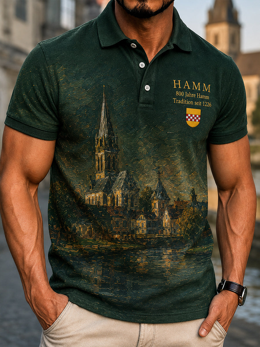 Herren-Shirt „800 Jahre Stadt Hamm seit 1226“