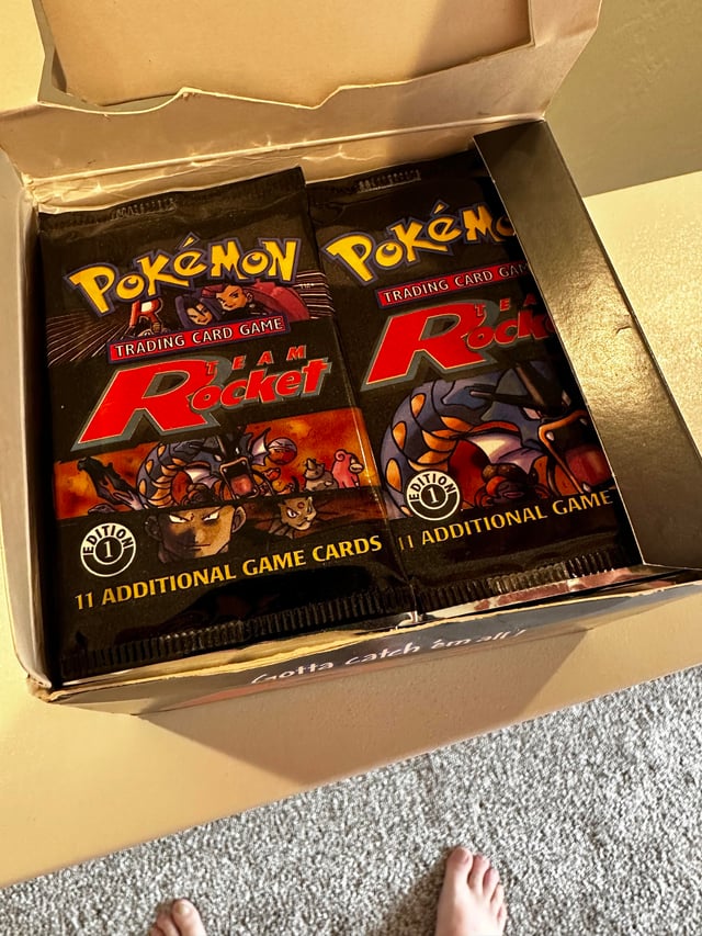 Team Rocket first edition booster box : r/PokemonCardValue