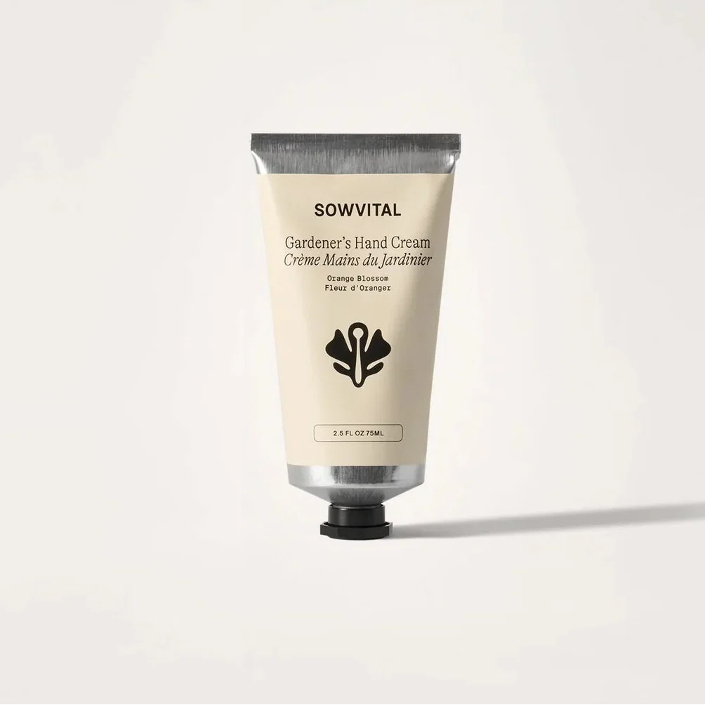 Nourishing botanical gardener hand cream for weathered hands at The Garden Dublin