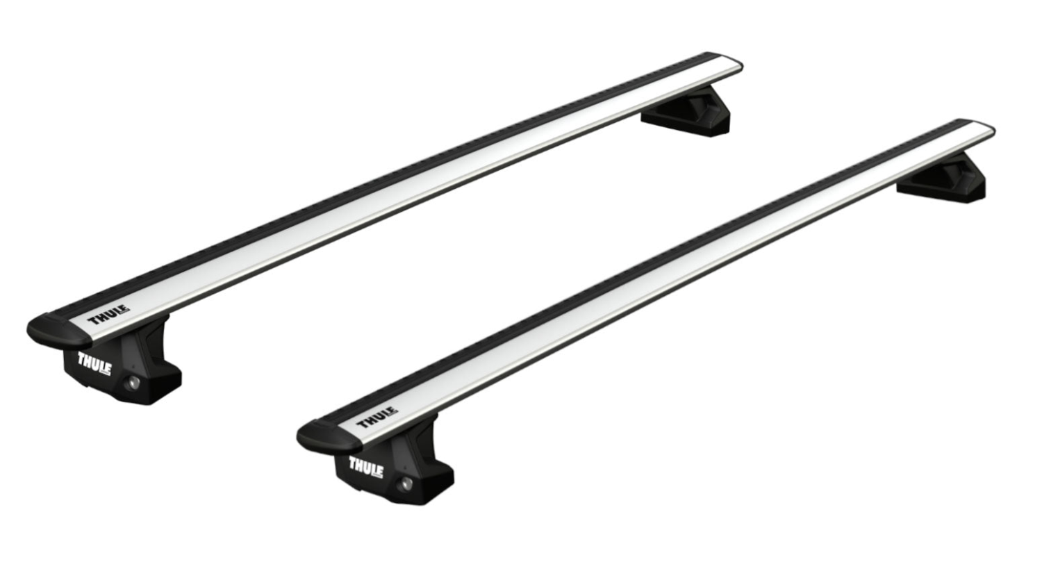 Thule Fixpoint roof rack with aluminium aero Wingbar Evo roof bars to fit the NISSAN NV350 5-dr Van, 2012 on