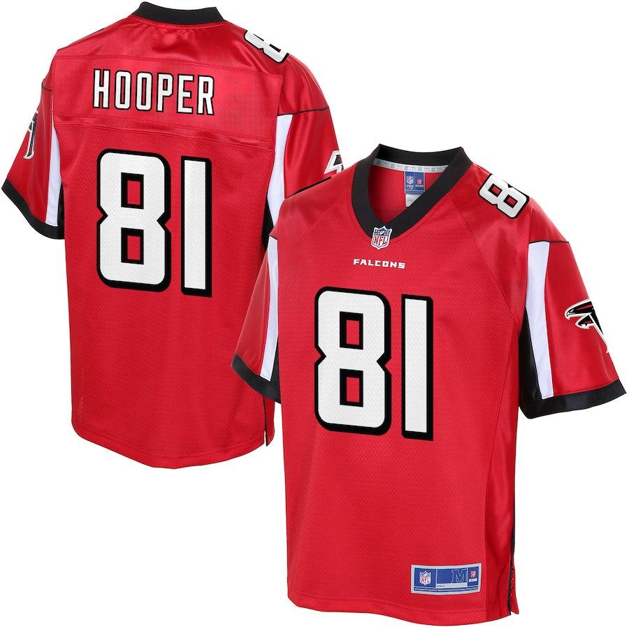Youth Atlanta Falcons Austin Hooper NFL Pro Line Red Player Jersey