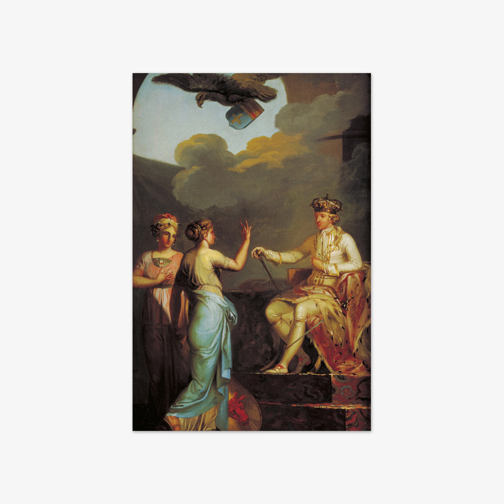 Christian VII Uniting the Ducal with the Royal Part of Holstein in 1773 by Nicolai Abildgaard - thumbnail_0_nf_67673bd9b7c995d95016402f