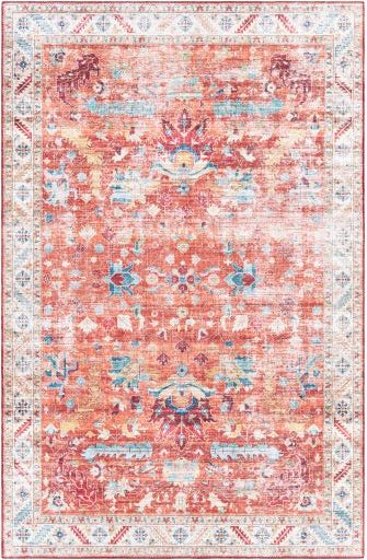 surya iris irs 2348 red rug
