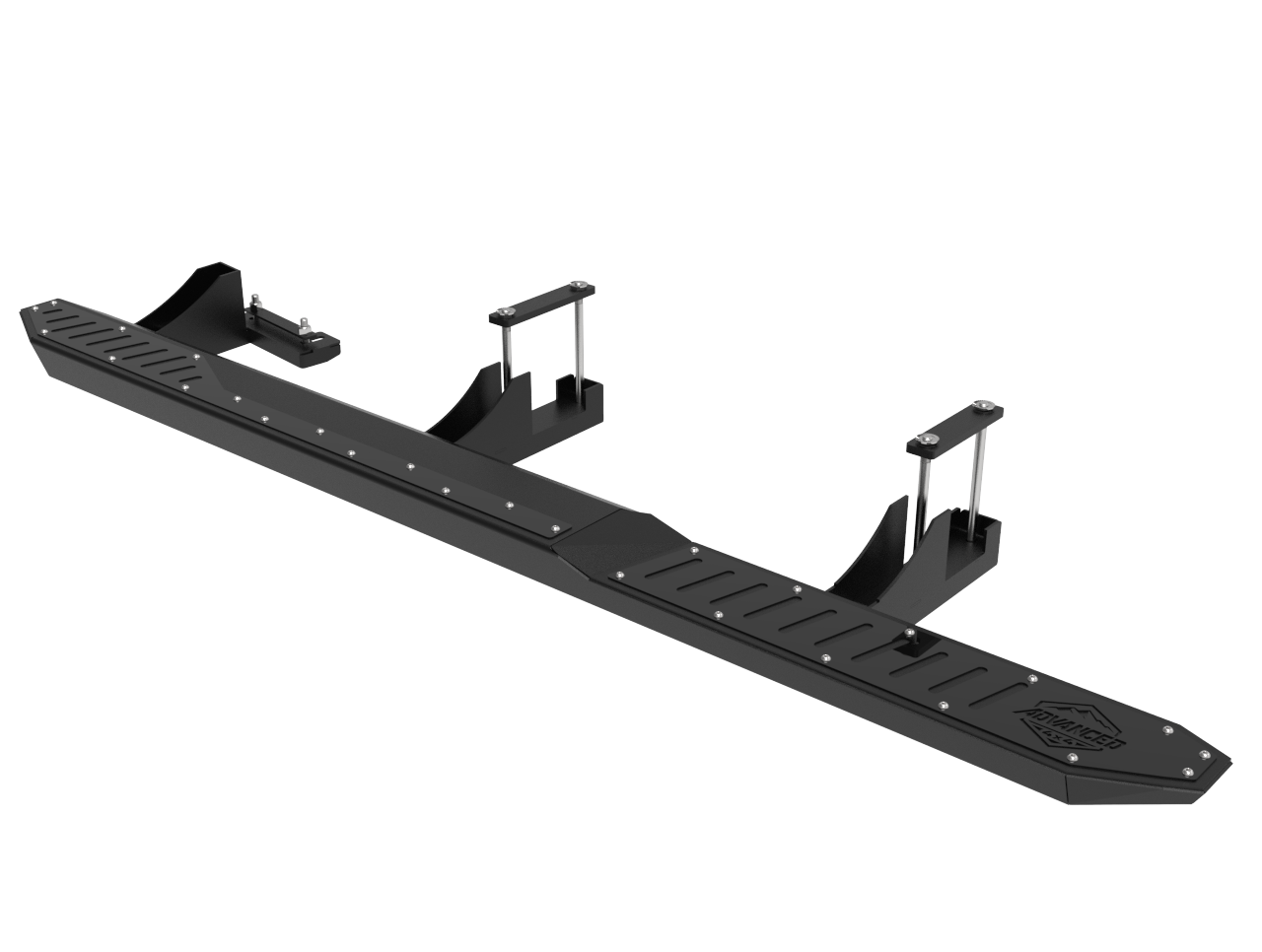 Ford Ranger T6/T7 Rock Sliders | Double Cab | 3 & 4mm Mild Steel | 42kg Set | 2012–2022 | SA-Made