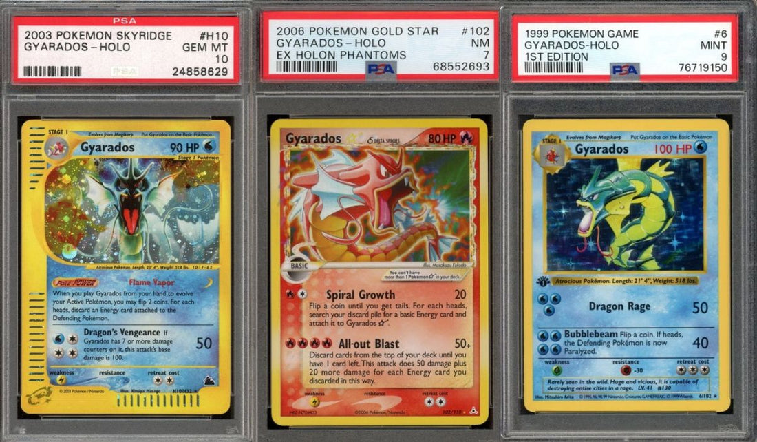 gyarados holographic card worth Amazon.com: Pokemon - Gyarados - 6/102
