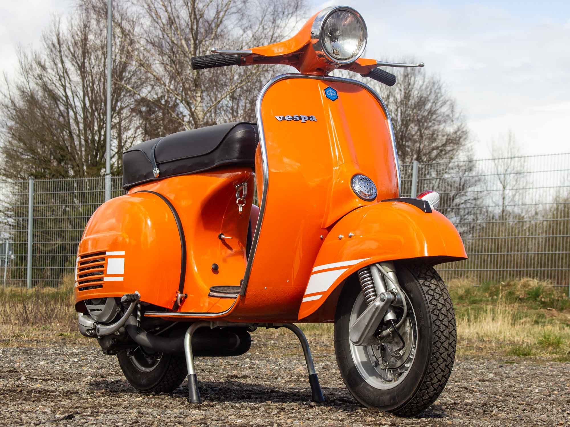 Vespa Rally 200 Restauration in den originalen Zustand